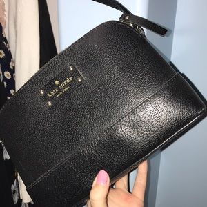Black kate spade purse